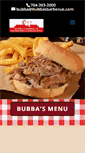 Mobile Screenshot of bubbasbarbecue.com